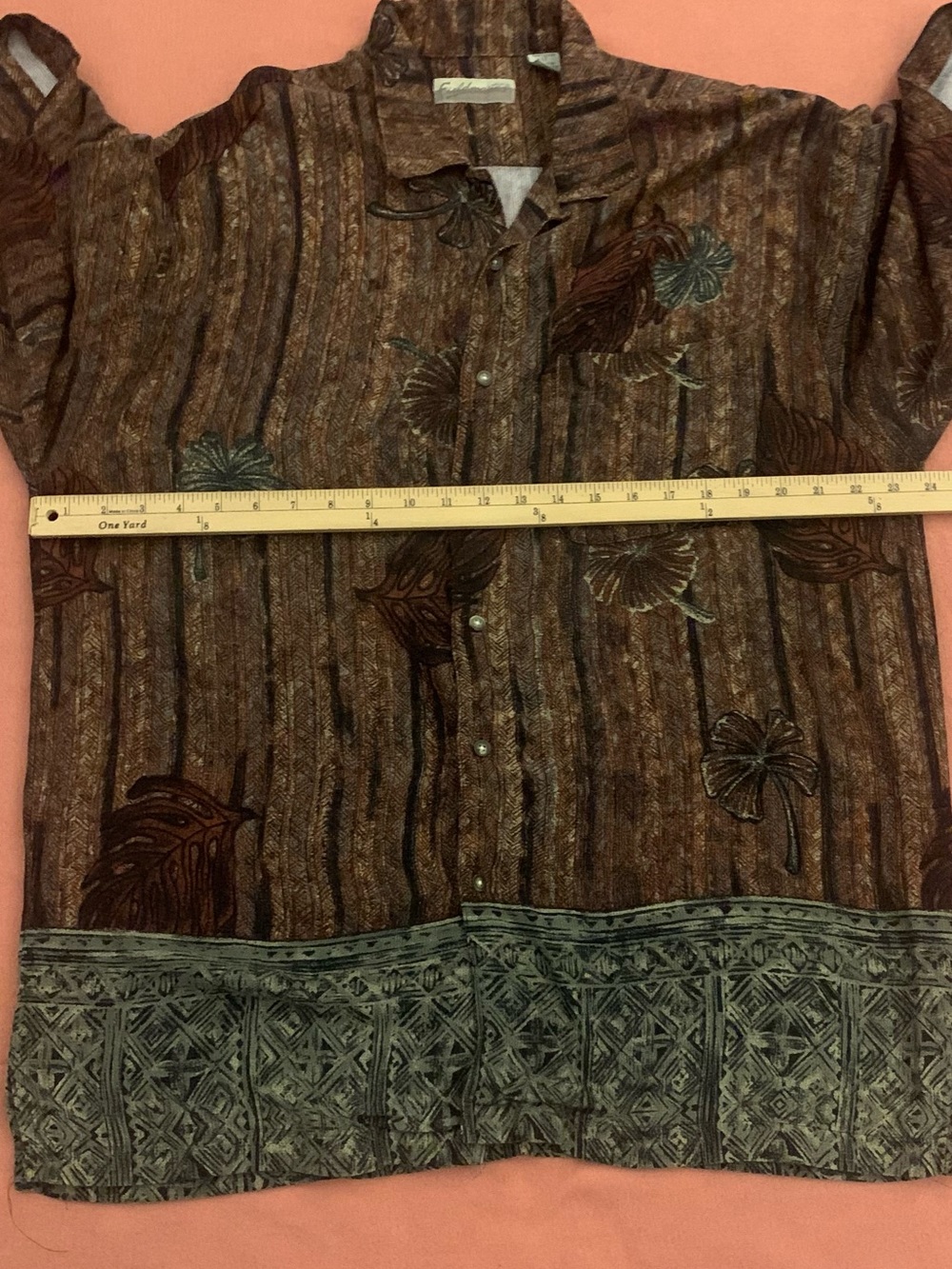 FIELDMASTER SS 100% Rayon Shirt - Picture 6 of 8